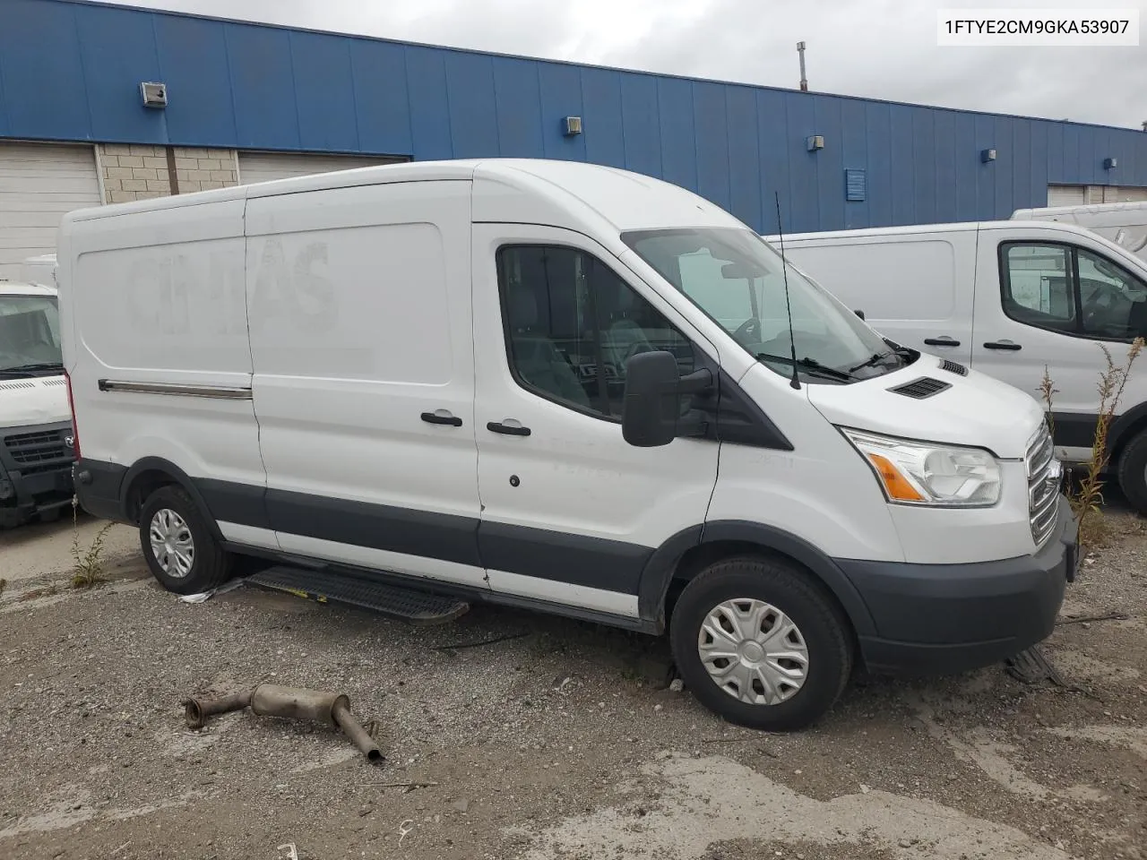 2016 Ford Transit T-150 VIN: 1FTYE2CM9GKA53907 Lot: 78757234