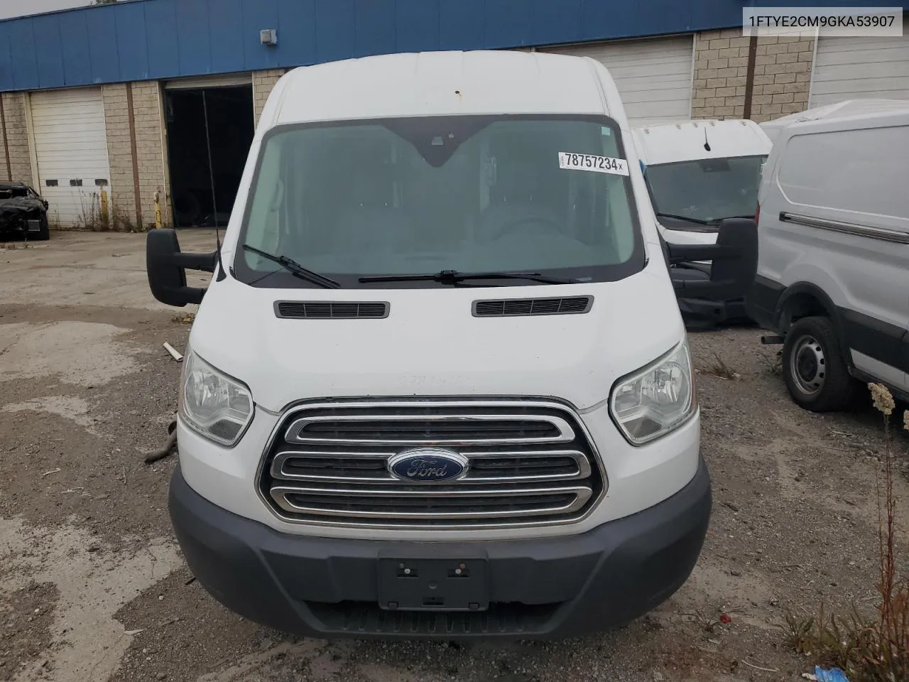 2016 Ford Transit T-150 VIN: 1FTYE2CM9GKA53907 Lot: 78757234