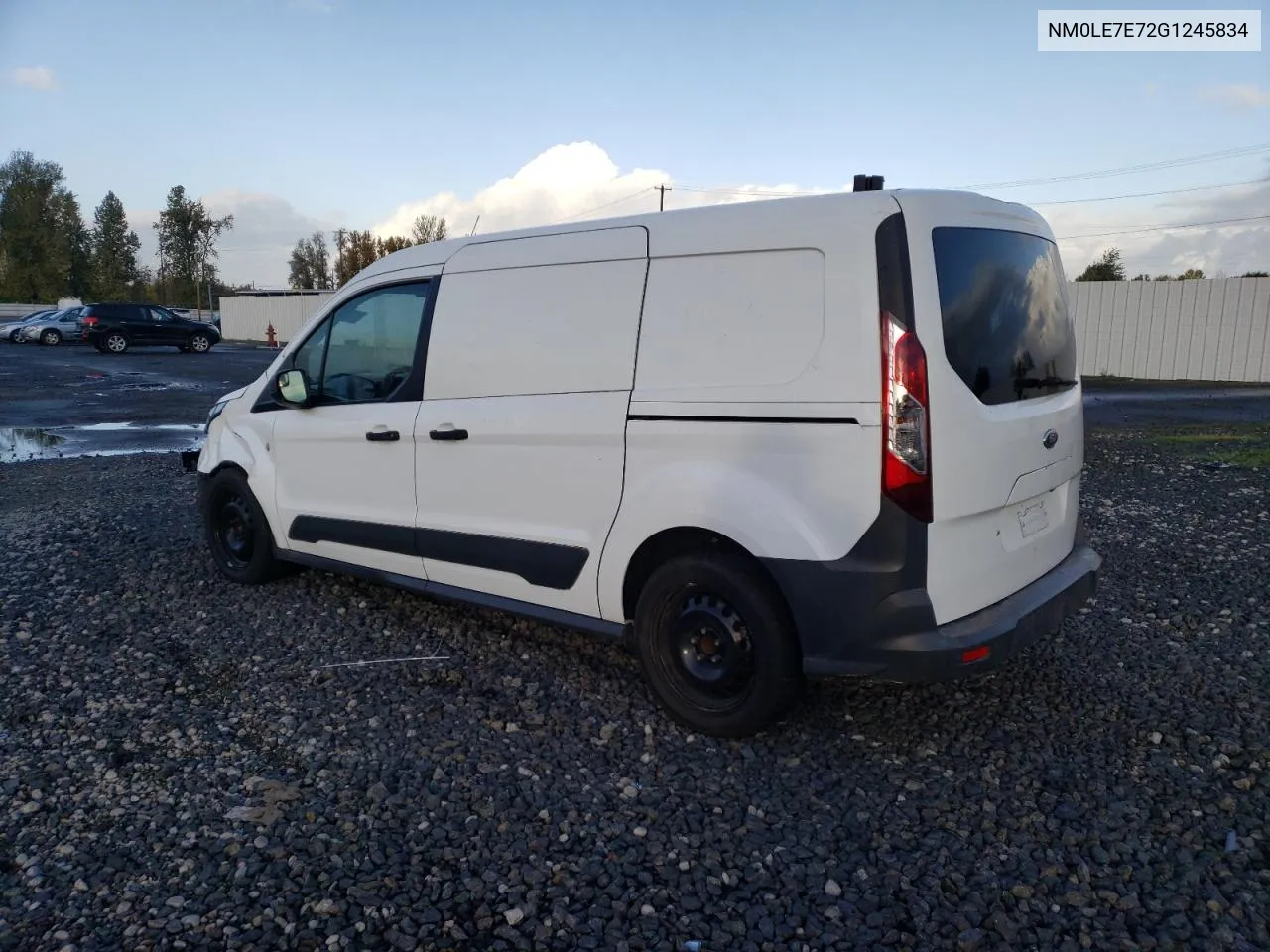 2016 Ford Transit Connect Xl VIN: NM0LE7E72G1245834 Lot: 79282124