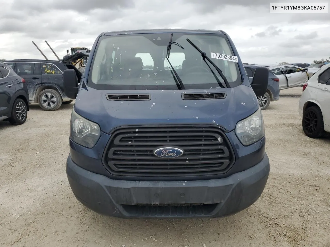 2016 Ford Transit T-250 VIN: 1FTYR1YM8GKA05757 Lot: 79392354