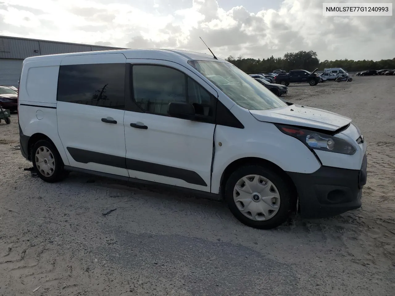 2016 Ford Transit Connect Xl VIN: NM0LS7E77G1240993 Lot: 79609334