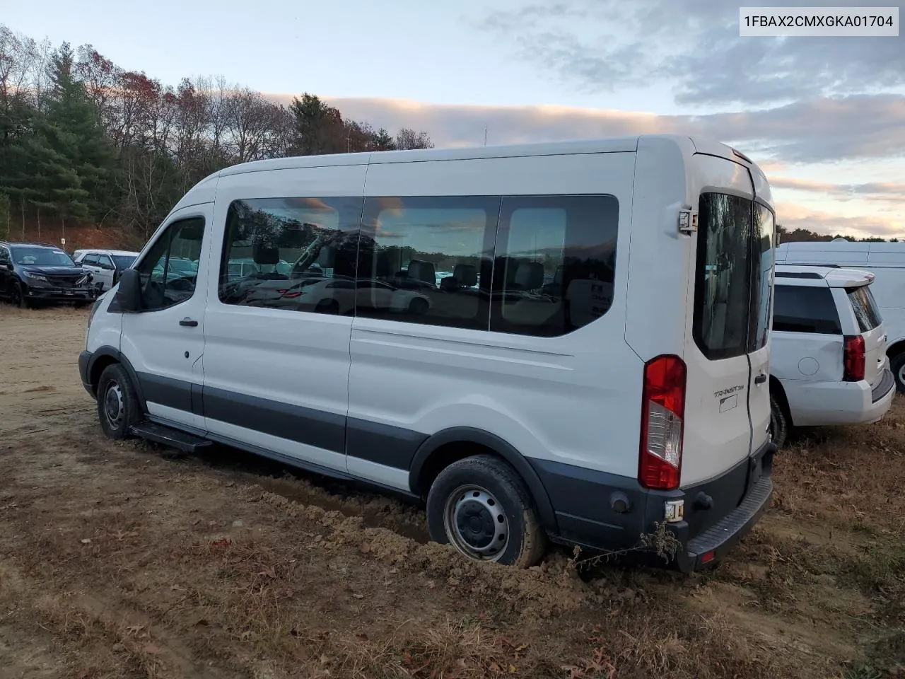 2016 Ford Transit T-350 VIN: 1FBAX2CMXGKA01704 Lot: 80044014