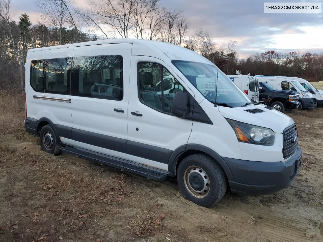 2016 Ford Transit T-350 VIN: 1FBAX2CMXGKA01704 Lot: 80044014