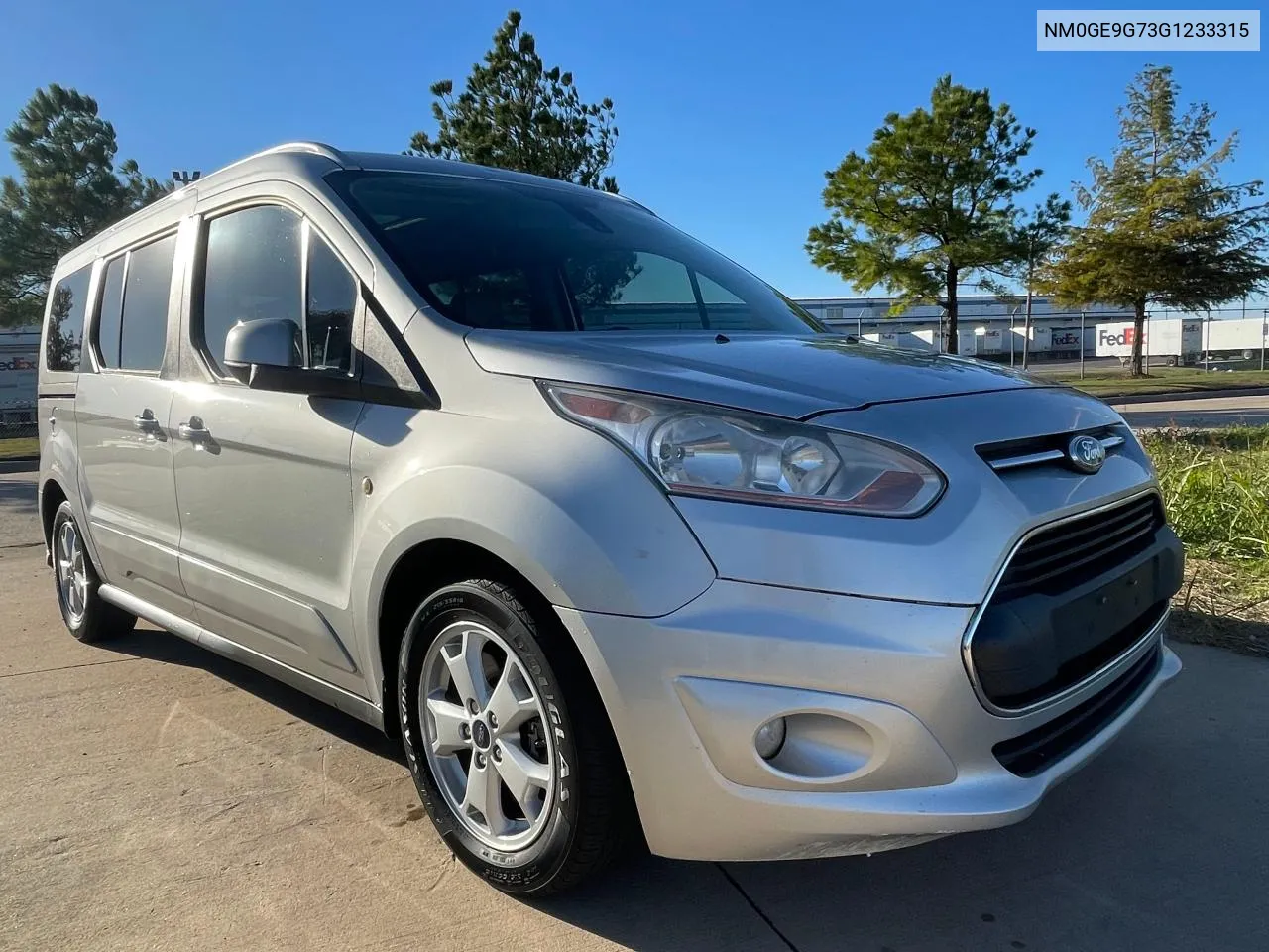 2016 Ford Transit Connect Titanium VIN: NM0GE9G73G1233315 Lot: 80974564