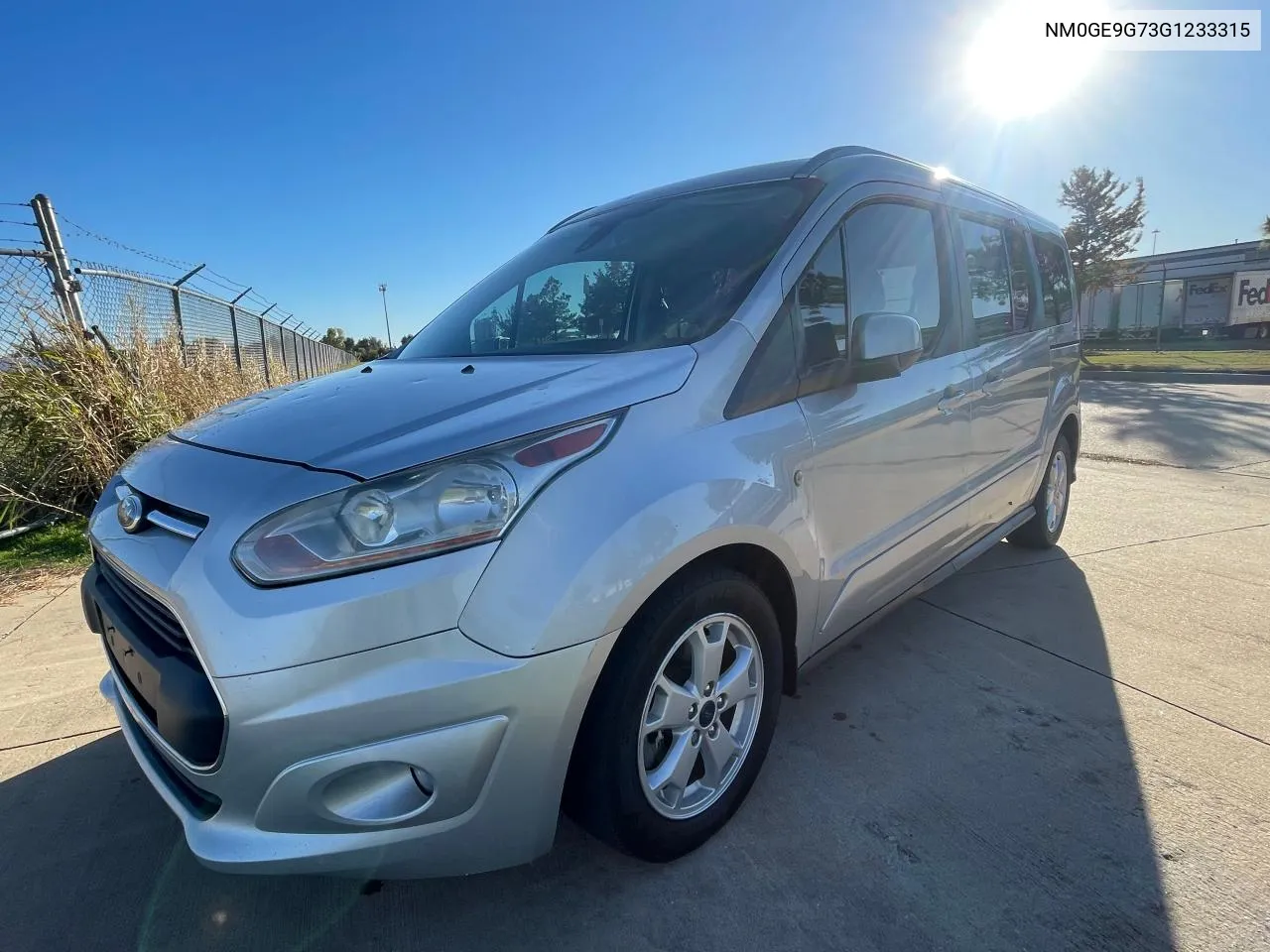 2016 Ford Transit Connect Titanium VIN: NM0GE9G73G1233315 Lot: 80974564