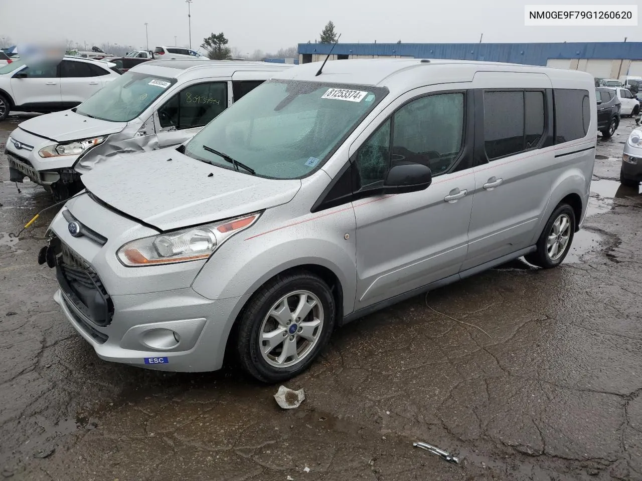 2016 Ford Transit Connect Xlt VIN: NM0GE9F79G1260620 Lot: 81253374