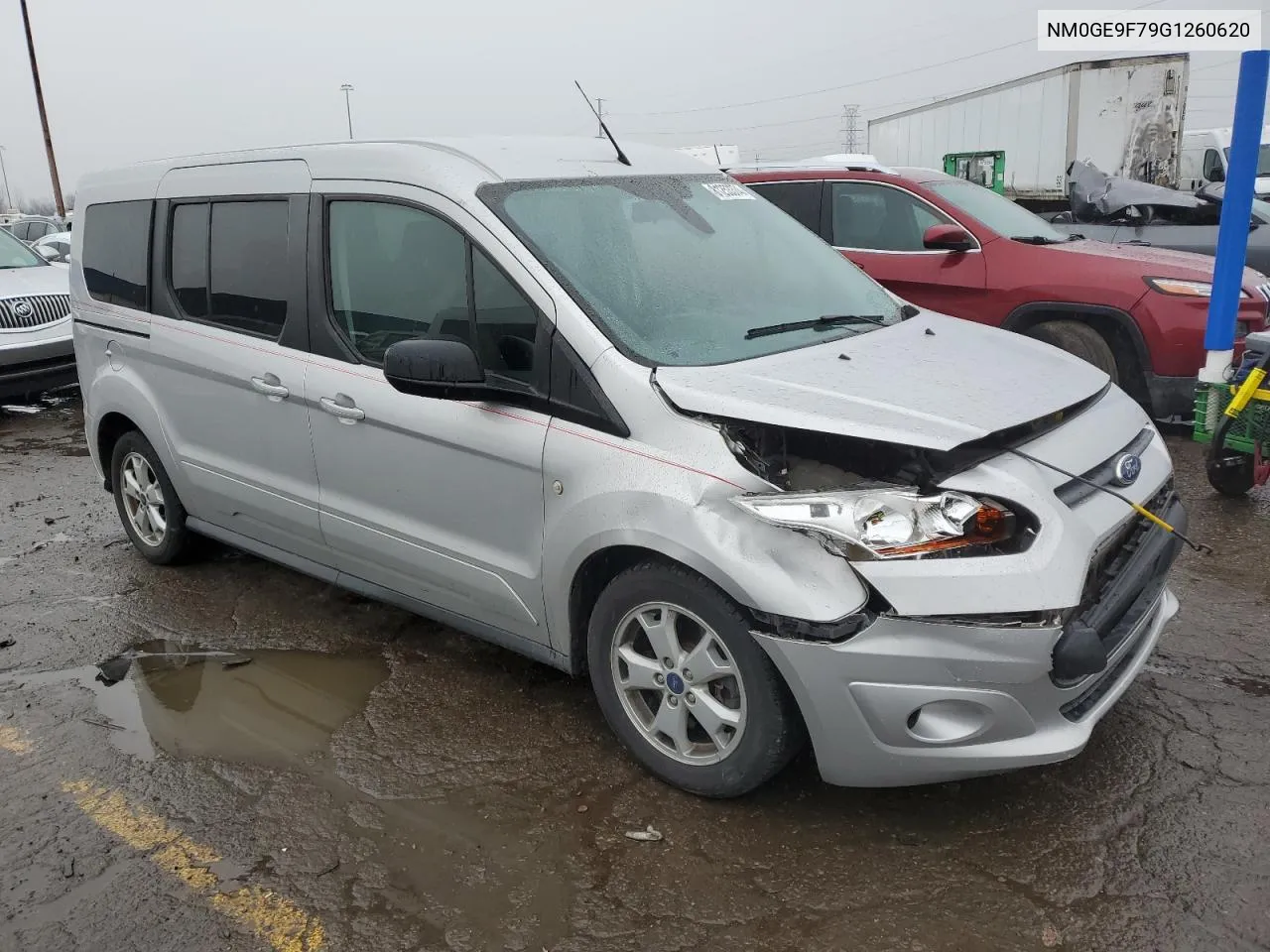 2016 Ford Transit Connect Xlt VIN: NM0GE9F79G1260620 Lot: 81253374