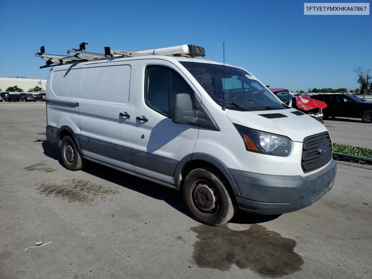 2017 Ford Transit T-150 VIN: 1FTYE1YMXHKA67867 Lot: 48889764