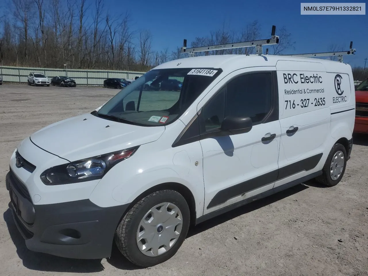 2017 Ford Transit Connect Xl VIN: NM0LS7E79H1332821 Lot: 39242567