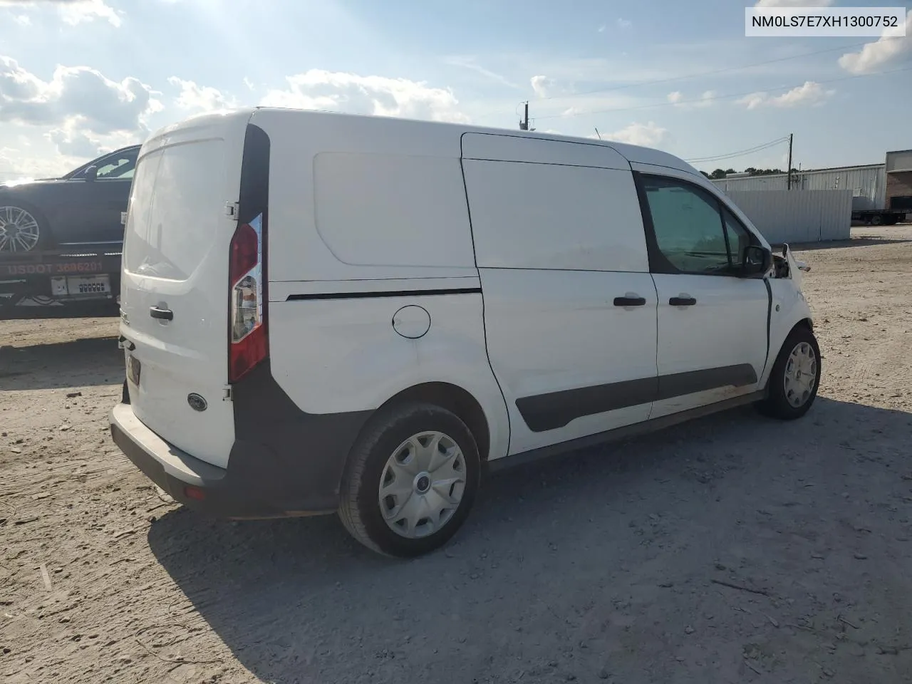 2017 Ford Transit Connect Xl VIN: NM0LS7E7XH1300752 Lot: 66866074