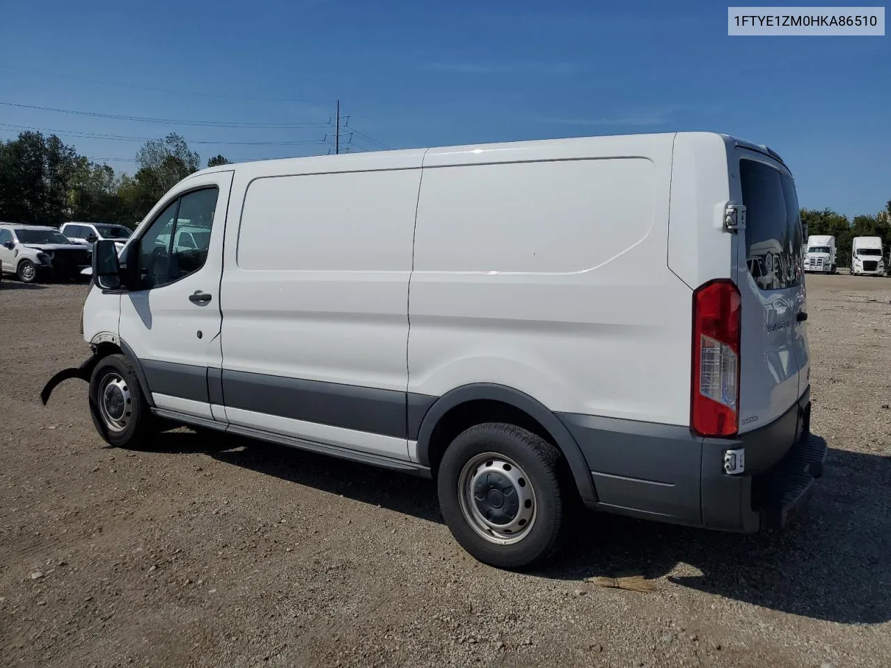 2017 Ford Transit T-150 VIN: 1FTYE1ZM0HKA86510 Lot: 67701604