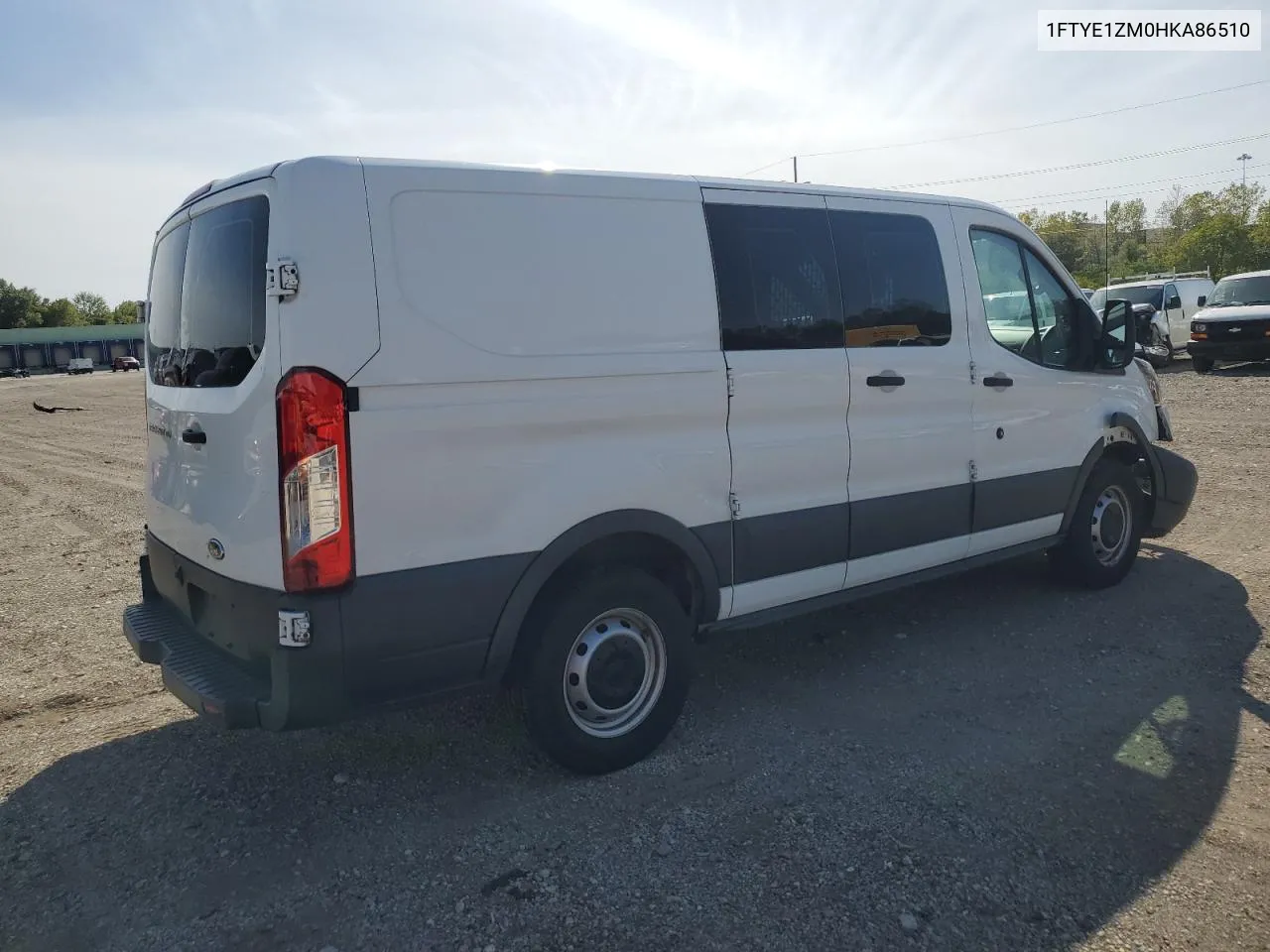 2017 Ford Transit T-150 VIN: 1FTYE1ZM0HKA86510 Lot: 67701604