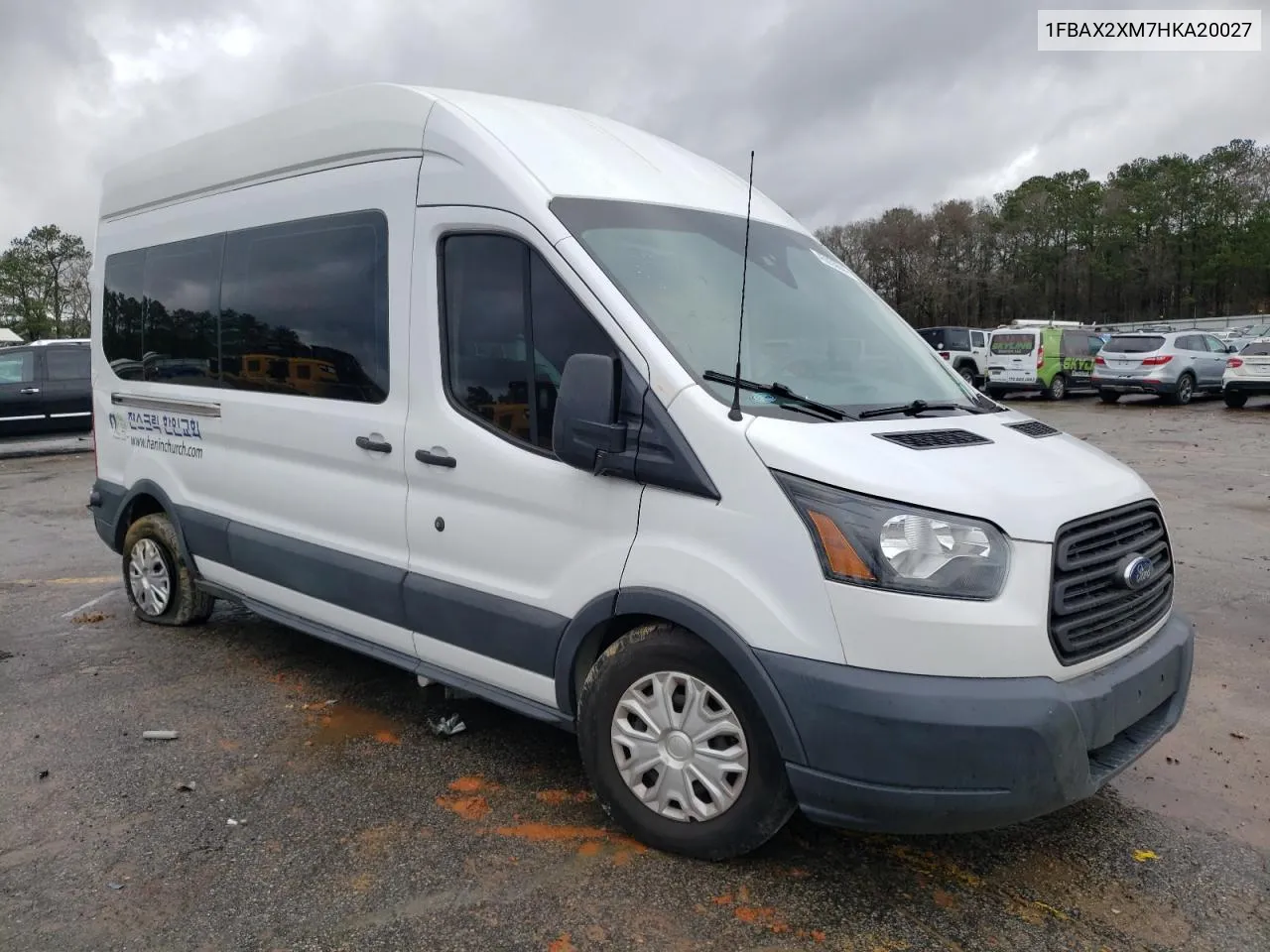 2017 Ford Transit T-350 VIN: 1FBAX2XM7HKA20027 Lot: 68972724