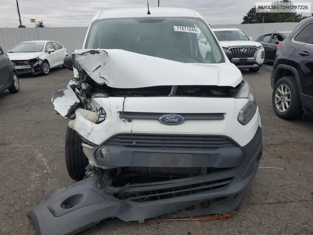 2017 Ford Transit Connect Xl VIN: NM0LS6E72H1297226 Lot: 71471244