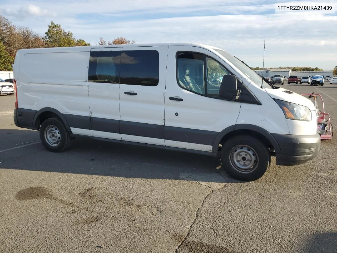 2017 Ford Transit T-250 VIN: 1FTYR2ZM0HKA21439 Lot: 71717604