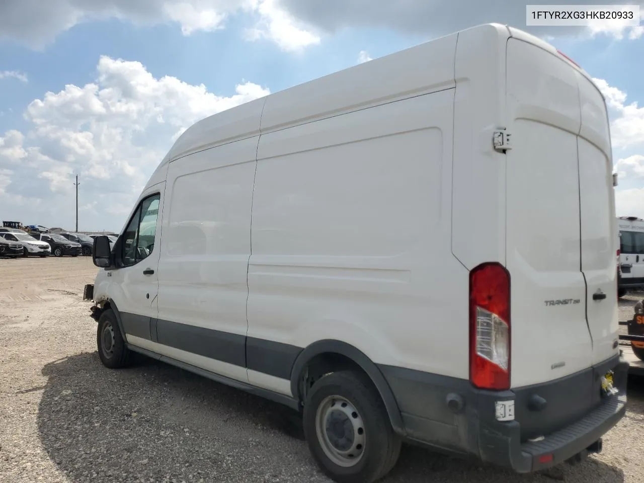 2017 Ford Transit T-250 VIN: 1FTYR2XG3HKB20933 Lot: 71784254