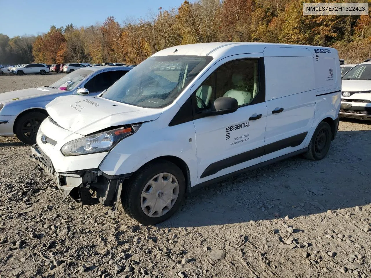 2017 Ford Transit Connect Xl VIN: NM0LS7E72H1322423 Lot: 71932484