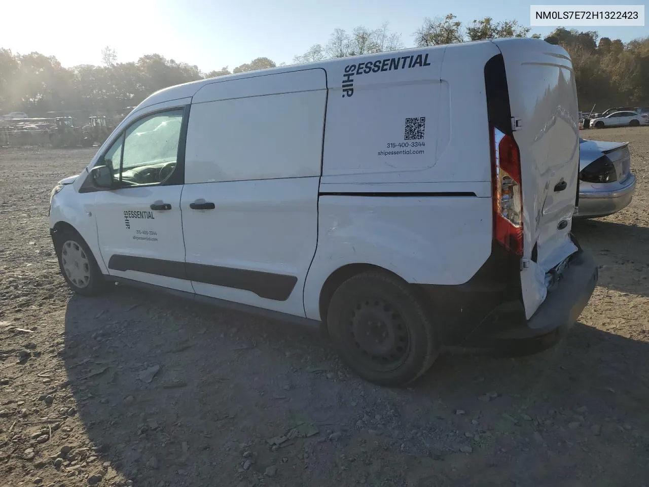 2017 Ford Transit Connect Xl VIN: NM0LS7E72H1322423 Lot: 71932484