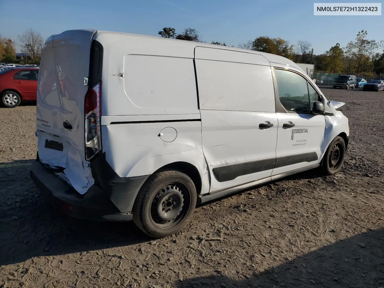 2017 Ford Transit Connect Xl VIN: NM0LS7E72H1322423 Lot: 71932484