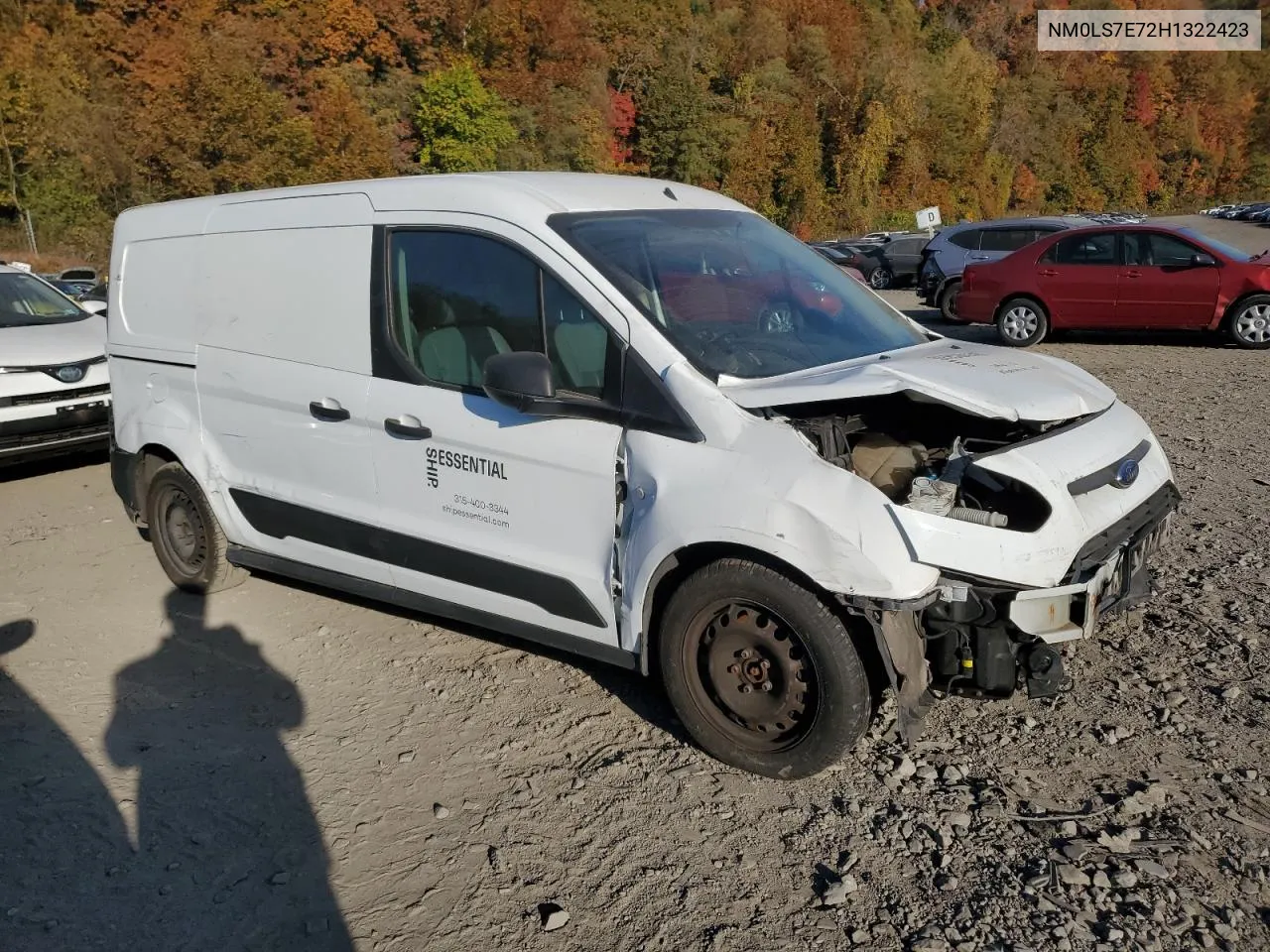 2017 Ford Transit Connect Xl VIN: NM0LS7E72H1322423 Lot: 71932484