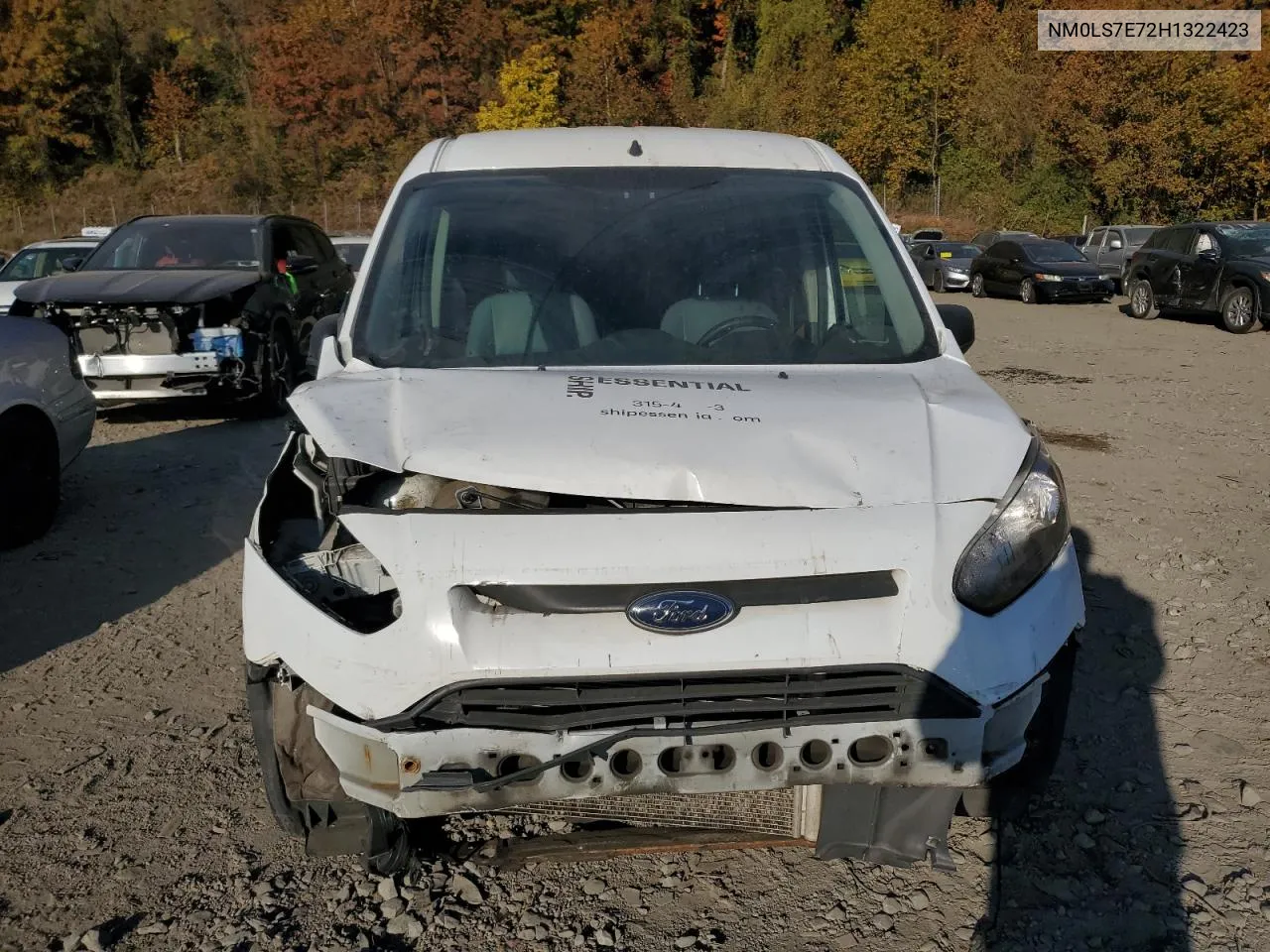 2017 Ford Transit Connect Xl VIN: NM0LS7E72H1322423 Lot: 71932484