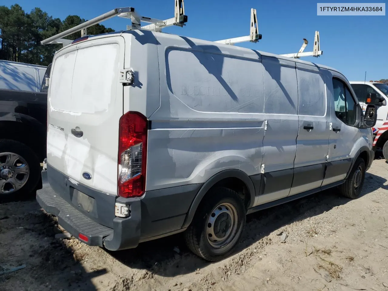 2017 Ford Transit T-250 VIN: 1FTYR1ZM4HKA33684 Lot: 72147004