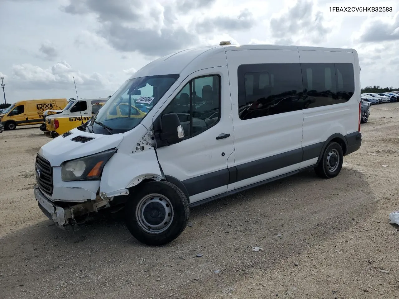 2017 Ford Transit T-350 VIN: 1FBAX2CV6HKB32588 Lot: 73538674