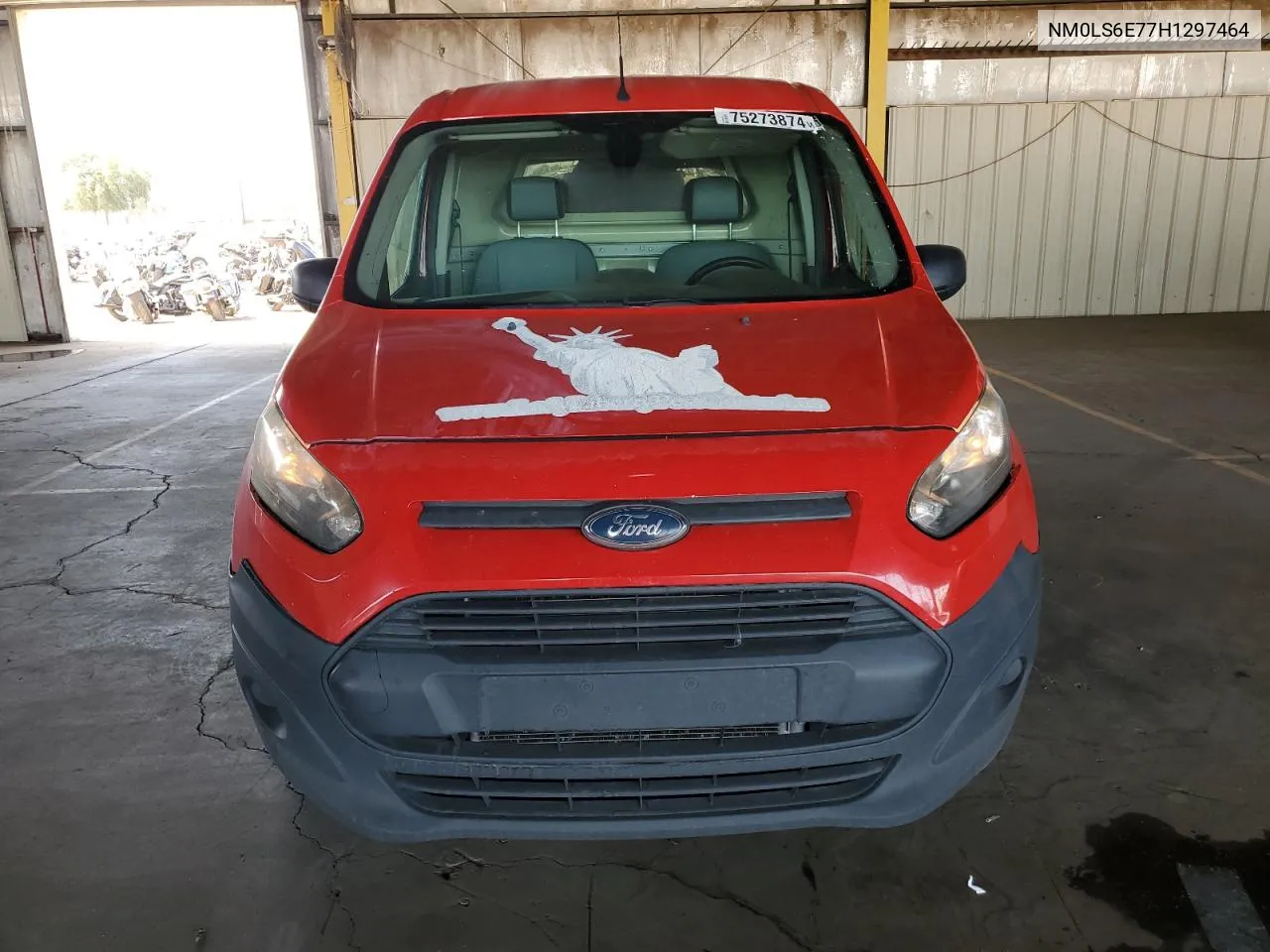 2017 Ford Transit Connect Xl VIN: NM0LS6E77H1297464 Lot: 75273874