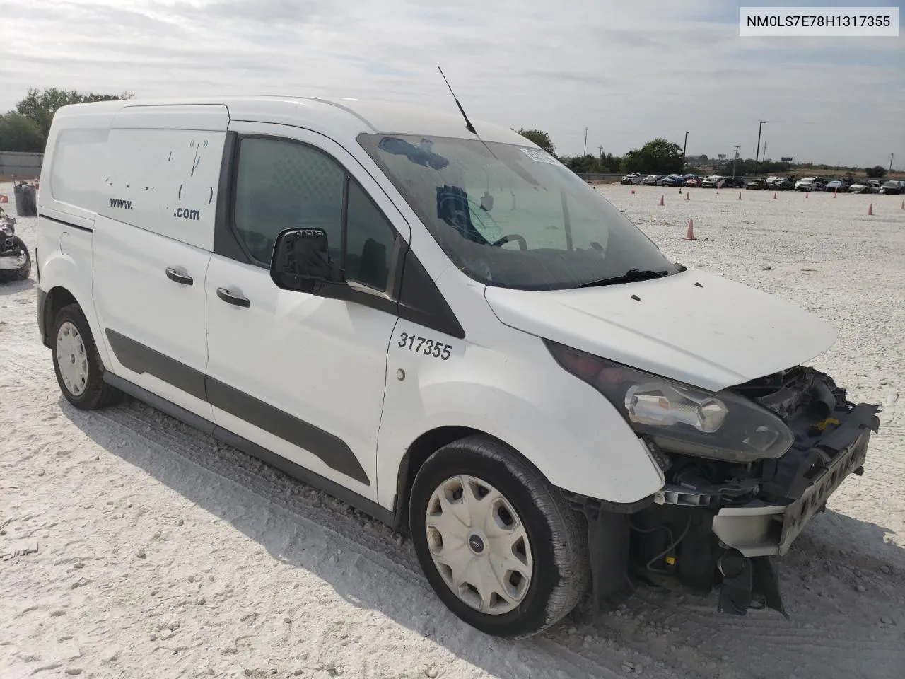 2017 Ford Transit Connect Xl VIN: NM0LS7E78H1317355 Lot: 76231284