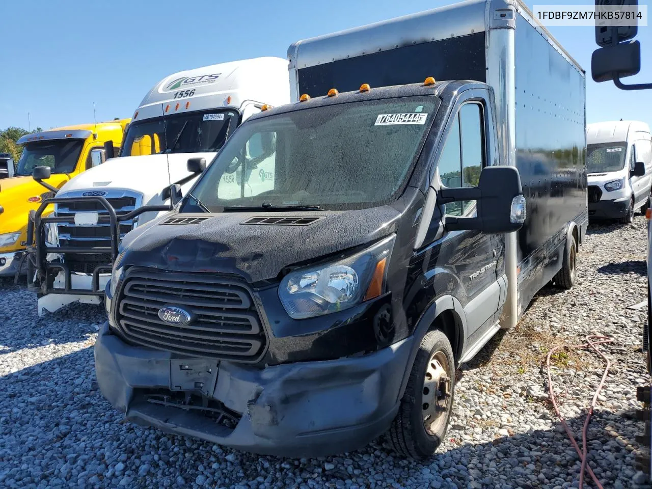 1FDBF9ZM7HKB57814 2017 Ford Transit T-350 Hd