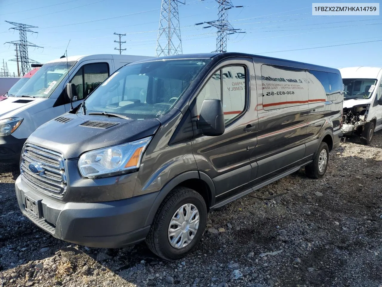 2017 Ford Transit T-350 VIN: 1FBZX2ZM7HKA14759 Lot: 76922674