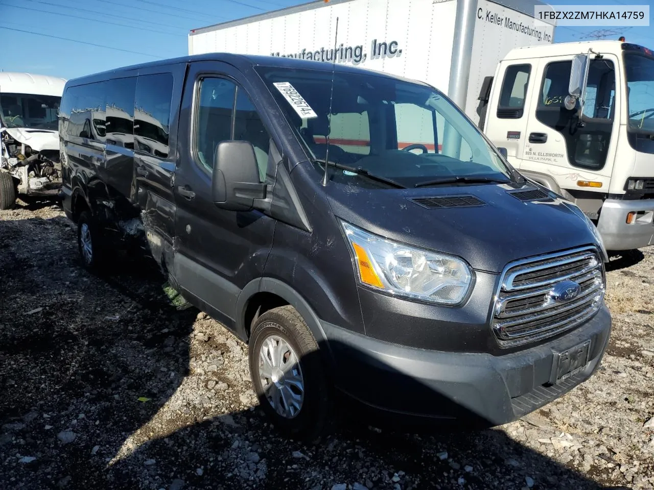 2017 Ford Transit T-350 VIN: 1FBZX2ZM7HKA14759 Lot: 76922674