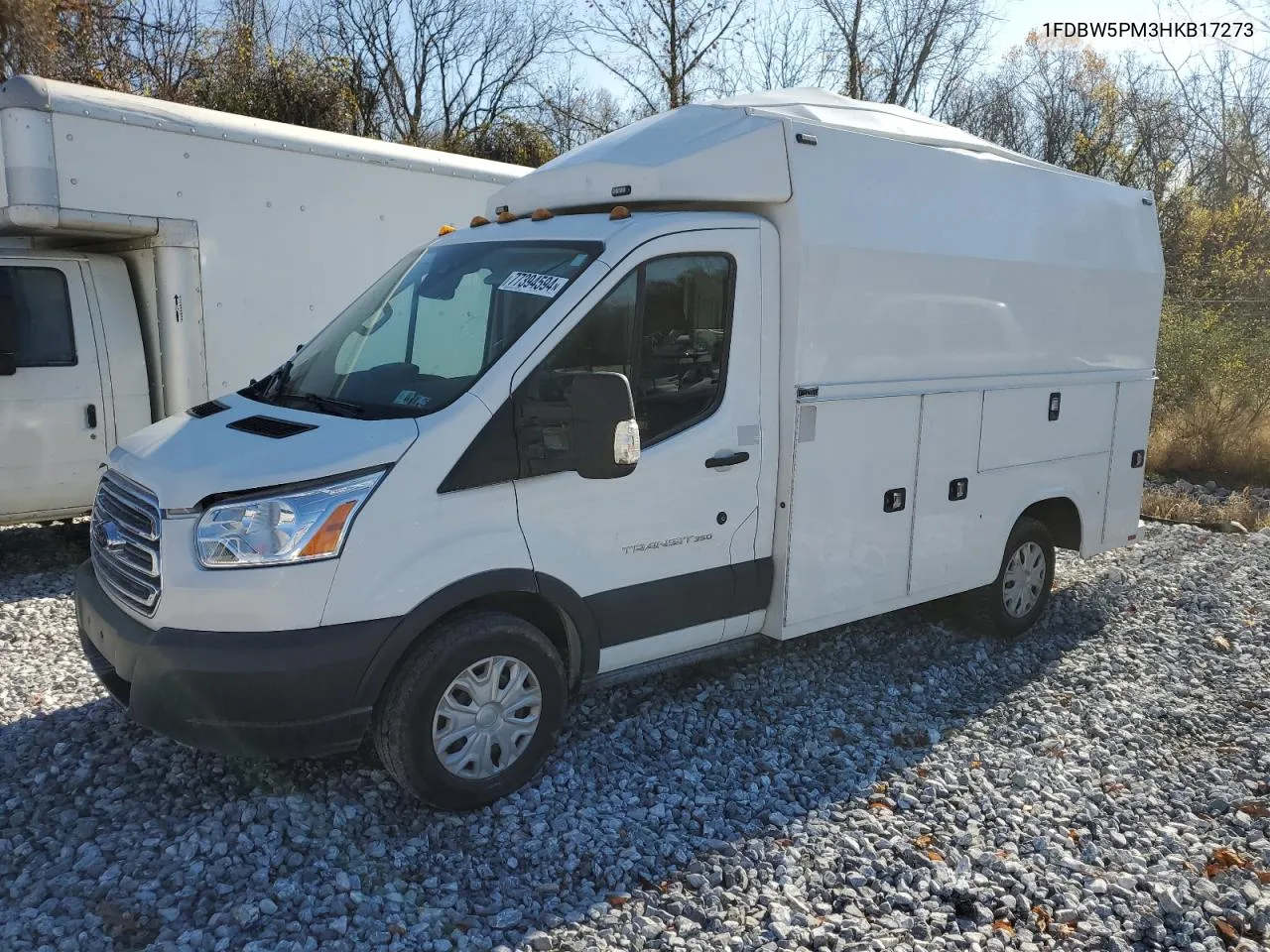 2017 Ford Transit T-350 VIN: 1FDBW5PM3HKB17273 Lot: 77394594