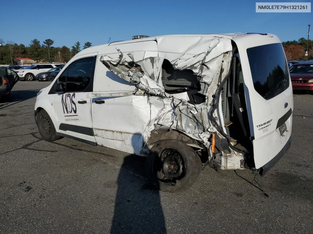 2017 Ford Transit Connect Xl VIN: NM0LE7E79H1321261 Lot: 78194814