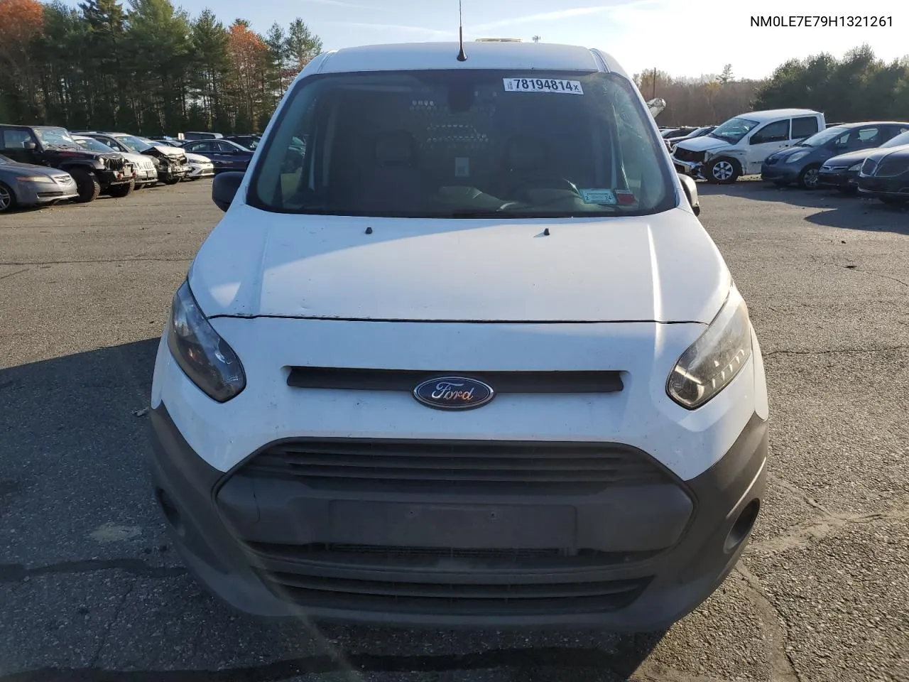 2017 Ford Transit Connect Xl VIN: NM0LE7E79H1321261 Lot: 78194814