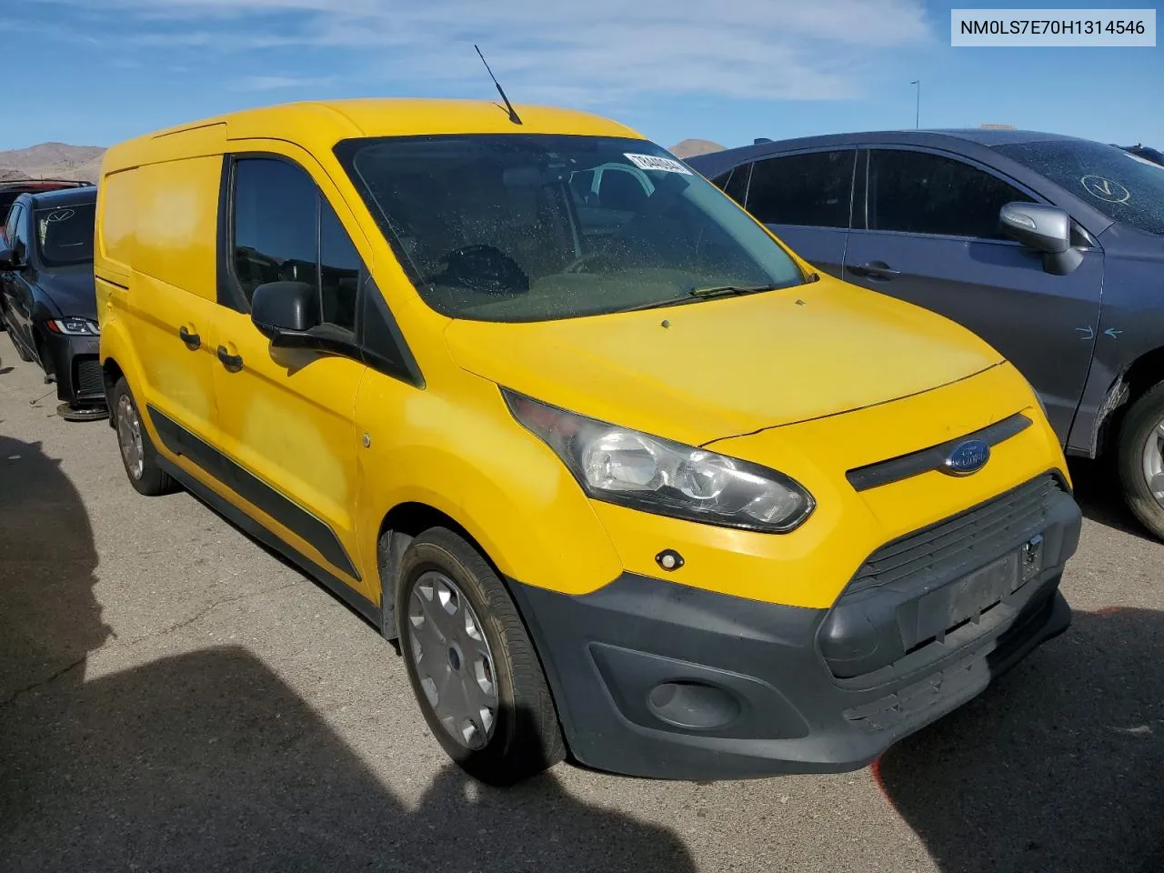 2017 Ford Transit Connect Xl VIN: NM0LS7E70H1314546 Lot: 78440944