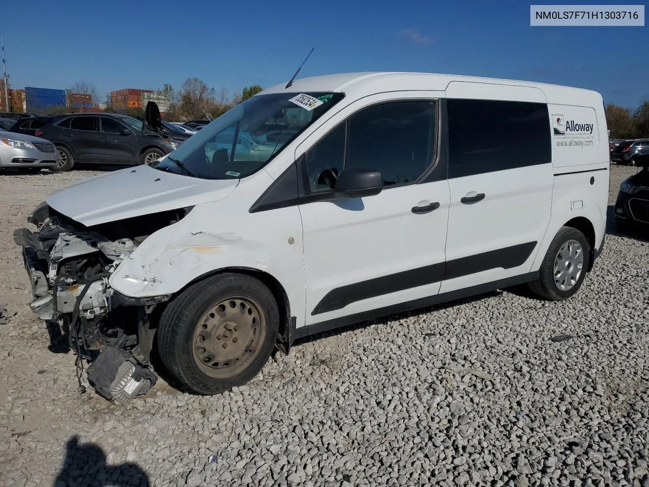 2017 Ford Transit Connect Xlt VIN: NM0LS7F71H1303716 Lot: 78582534