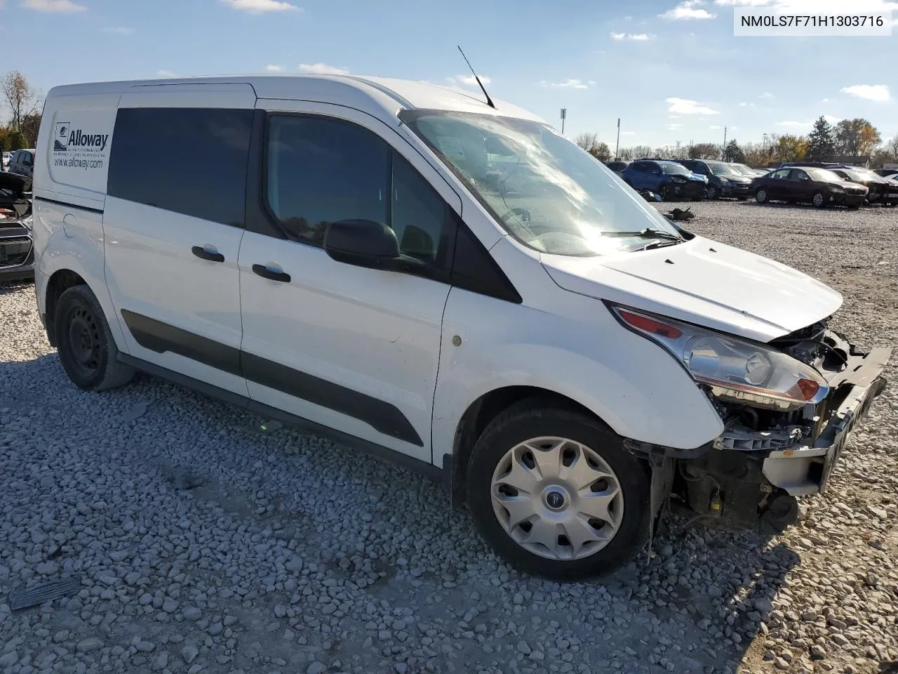 2017 Ford Transit Connect Xlt VIN: NM0LS7F71H1303716 Lot: 78582534