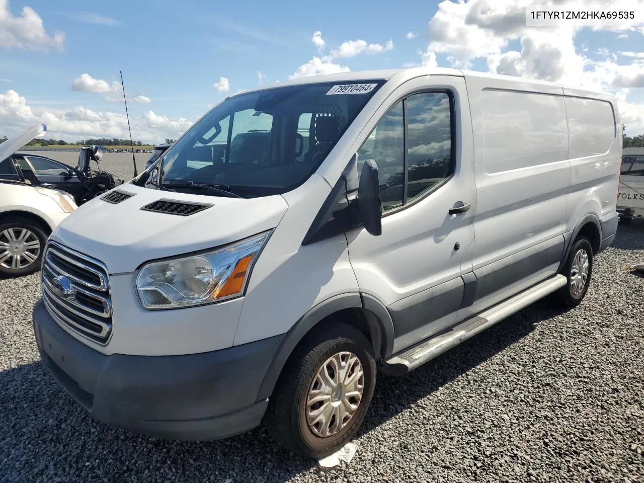 2017 Ford Transit T-250 VIN: 1FTYR1ZM2HKA69535 Lot: 79910464