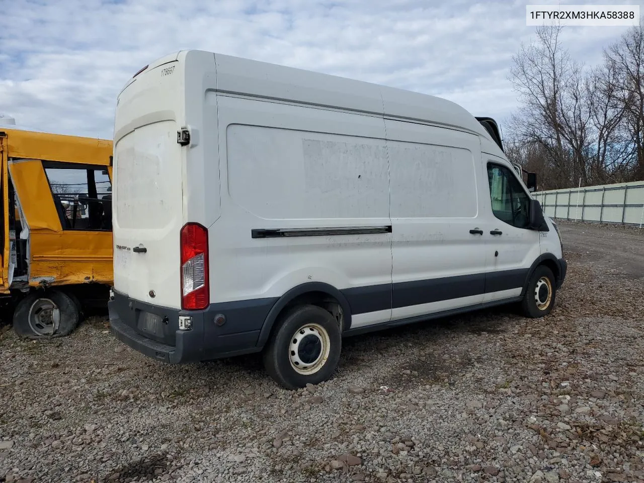 2017 Ford Transit T-250 VIN: 1FTYR2XM3HKA58388 Lot: 81363484