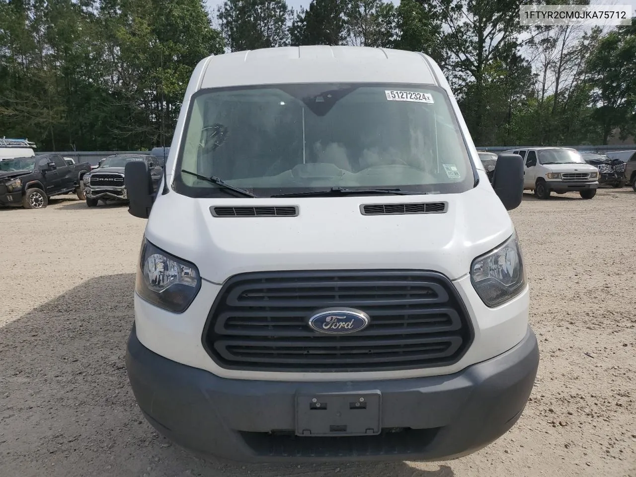 2018 Ford Transit T-250 VIN: 1FTYR2CM0JKA75712 Lot: 40300624