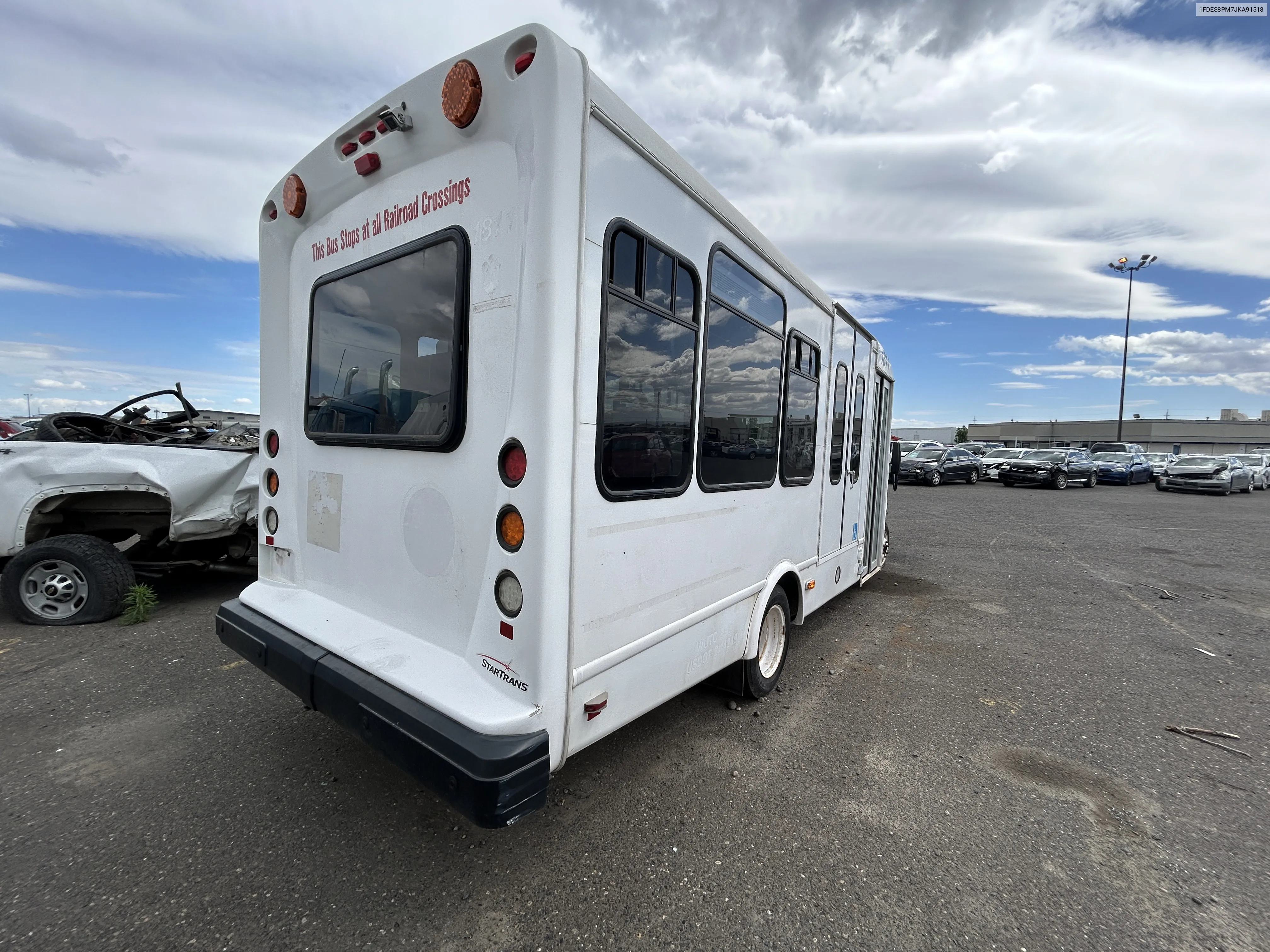 2018 Ford Transit T-350 Hd VIN: 1FDES8PM7JKA91518 Lot: 55949614