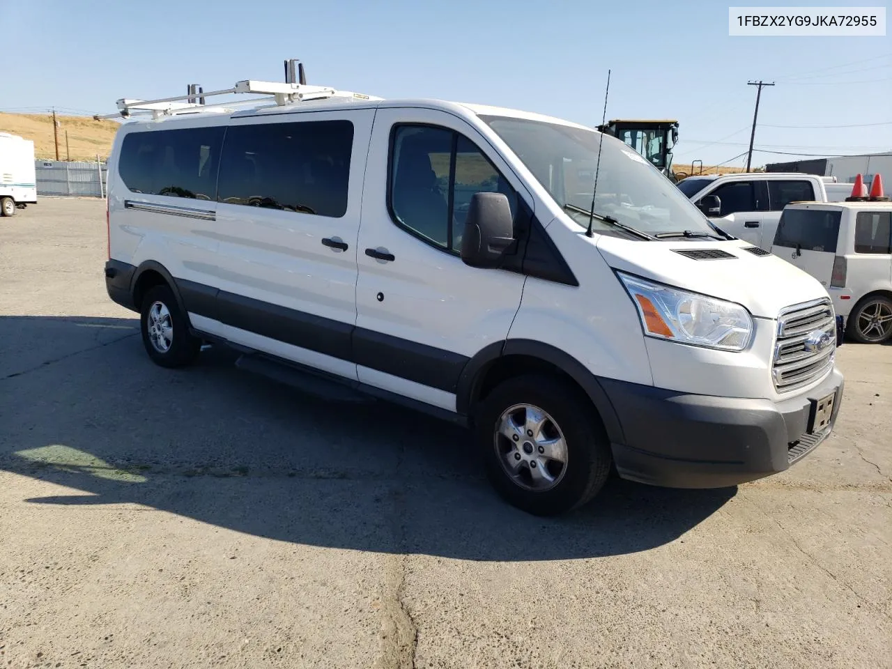 2018 Ford Transit T-350 VIN: 1FBZX2YG9JKA72955 Lot: 59350194