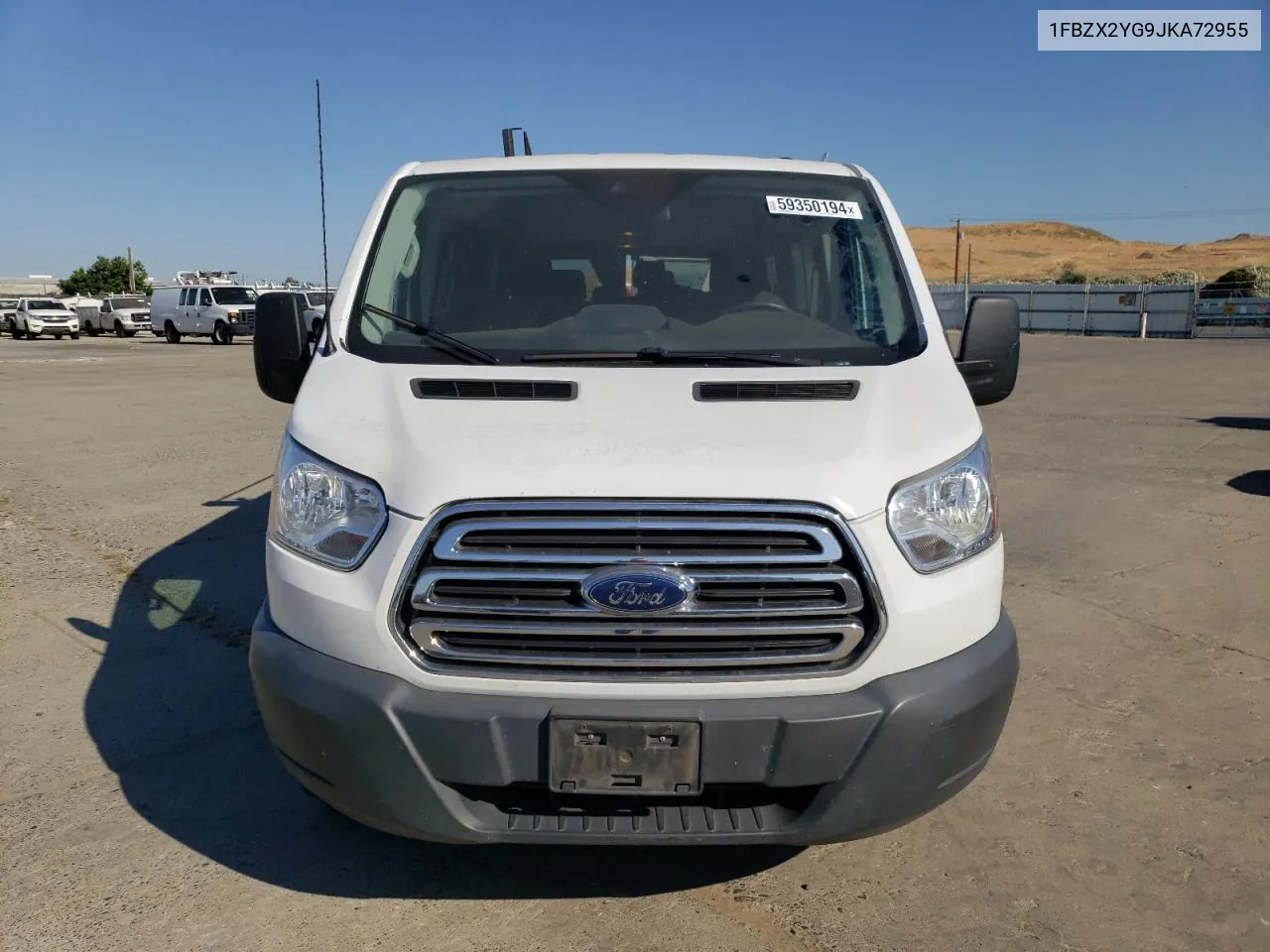 1FBZX2YG9JKA72955 2018 Ford Transit T-350