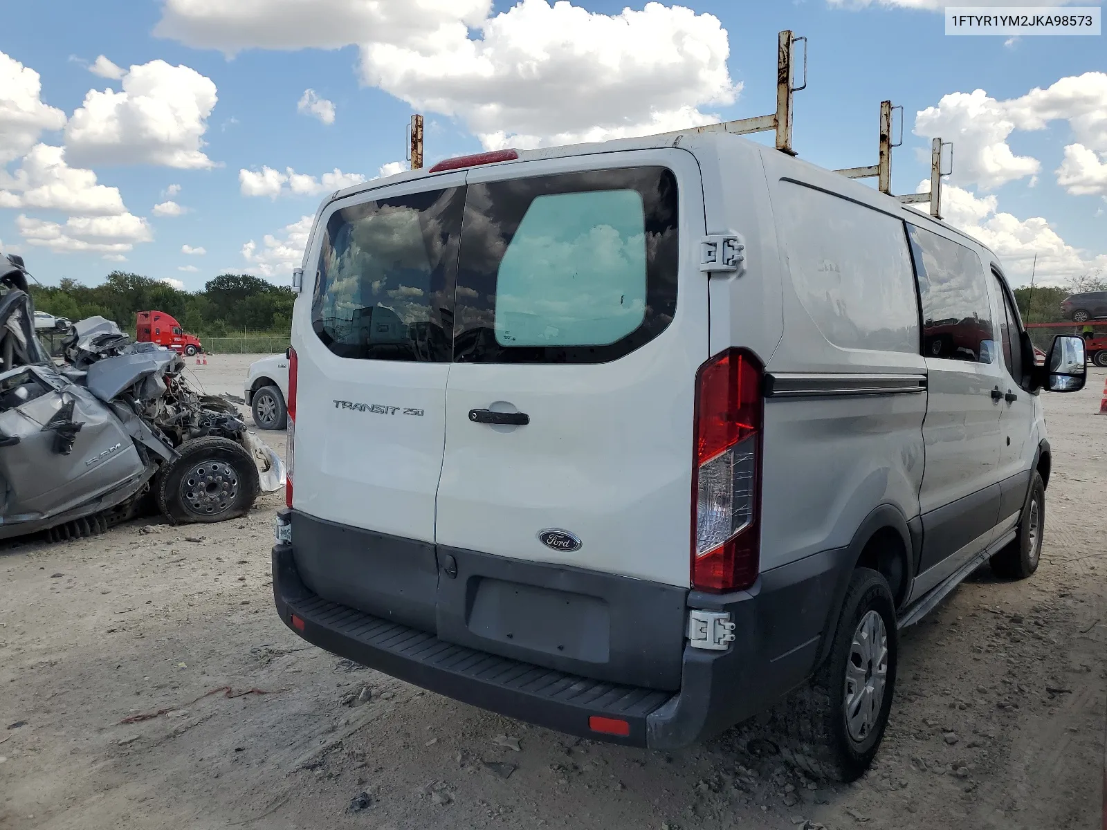 1FTYR1YM2JKA98573 2018 Ford Transit T-250