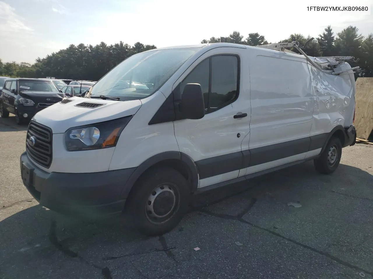 2018 Ford Transit T-350 VIN: 1FTBW2YMXJKB09680 Lot: 71833394