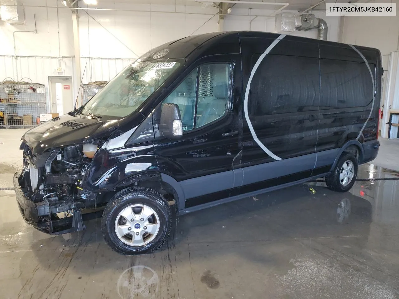 2018 Ford Transit T-250 VIN: 1FTYR2CM5JKB42160 Lot: 73342644