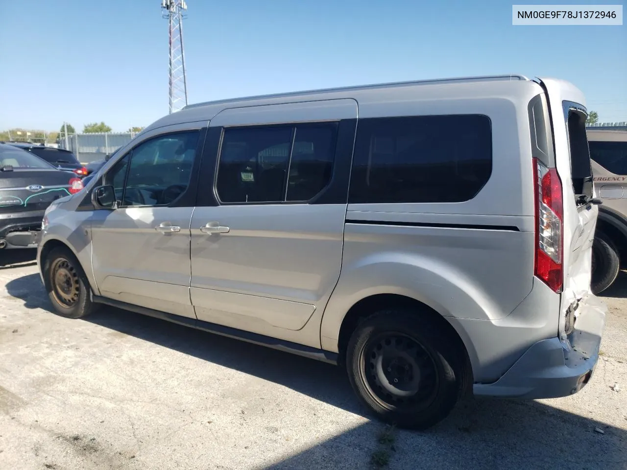 2018 Ford Transit Connect Xlt VIN: NM0GE9F78J1372946 Lot: 74673374