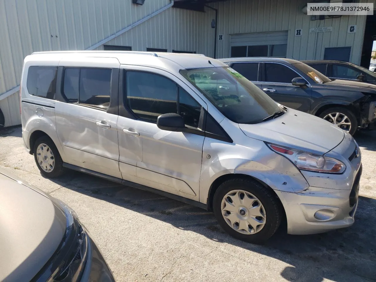 2018 Ford Transit Connect Xlt VIN: NM0GE9F78J1372946 Lot: 74673374