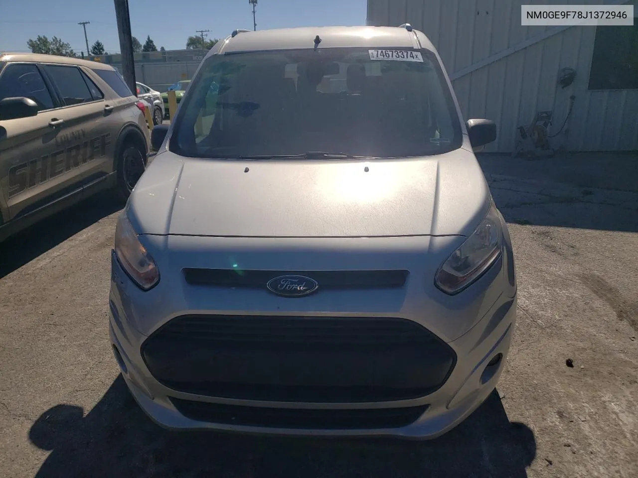 2018 Ford Transit Connect Xlt VIN: NM0GE9F78J1372946 Lot: 74673374